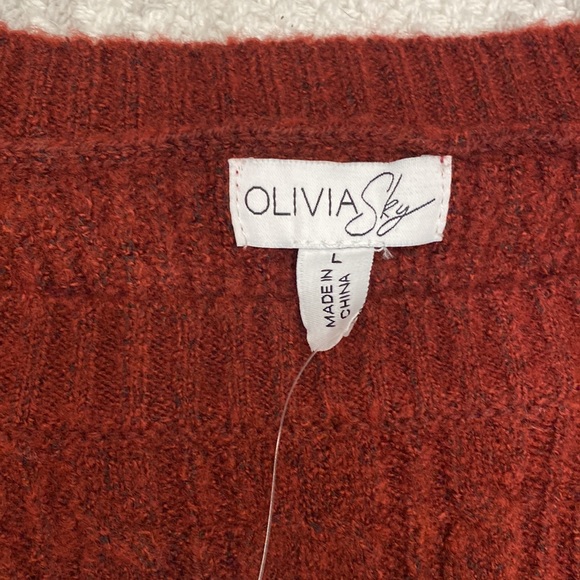 NWT Olivia Sky Sweater with Pockets - Picture 4 of 5
